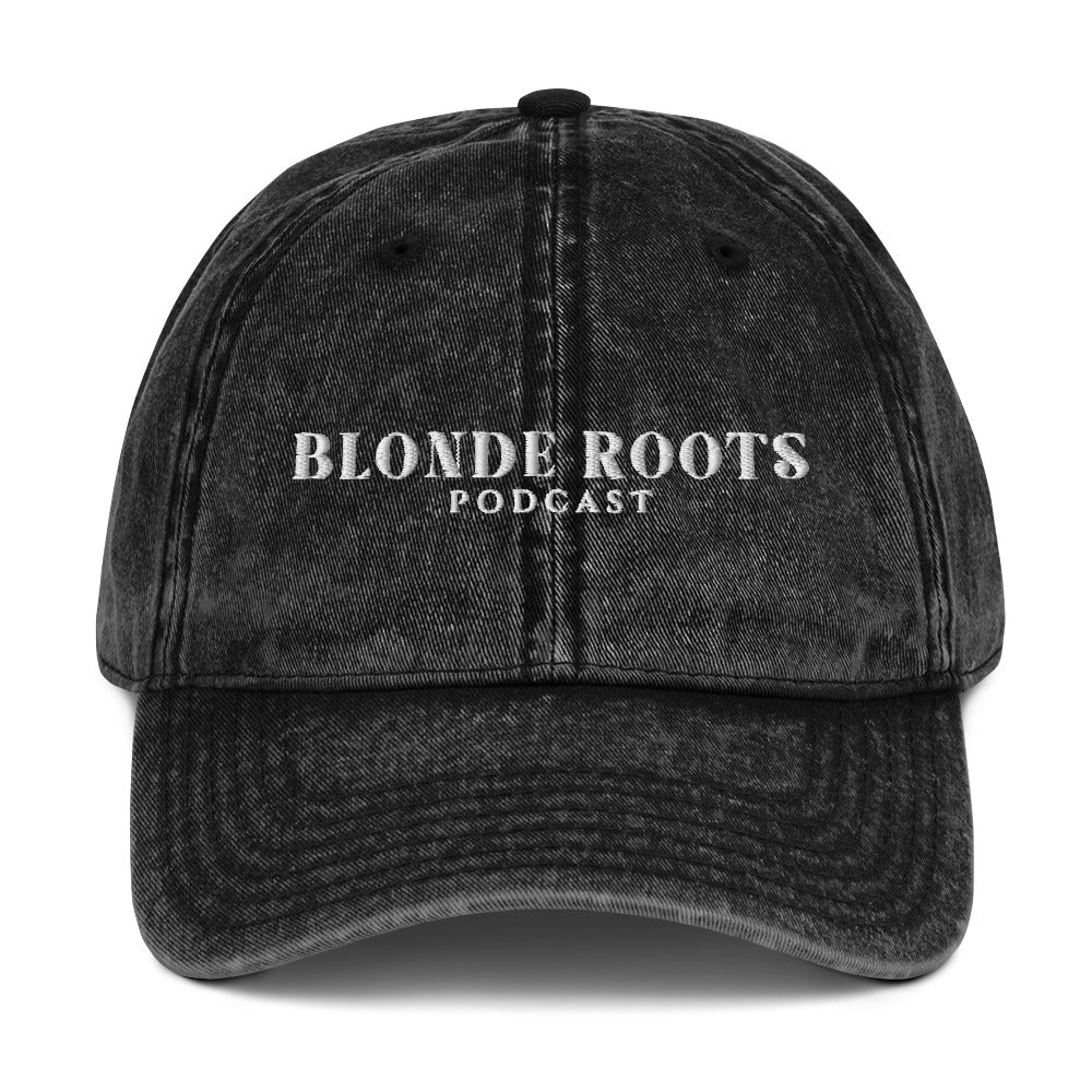 Blonde Roots Vintage Hat