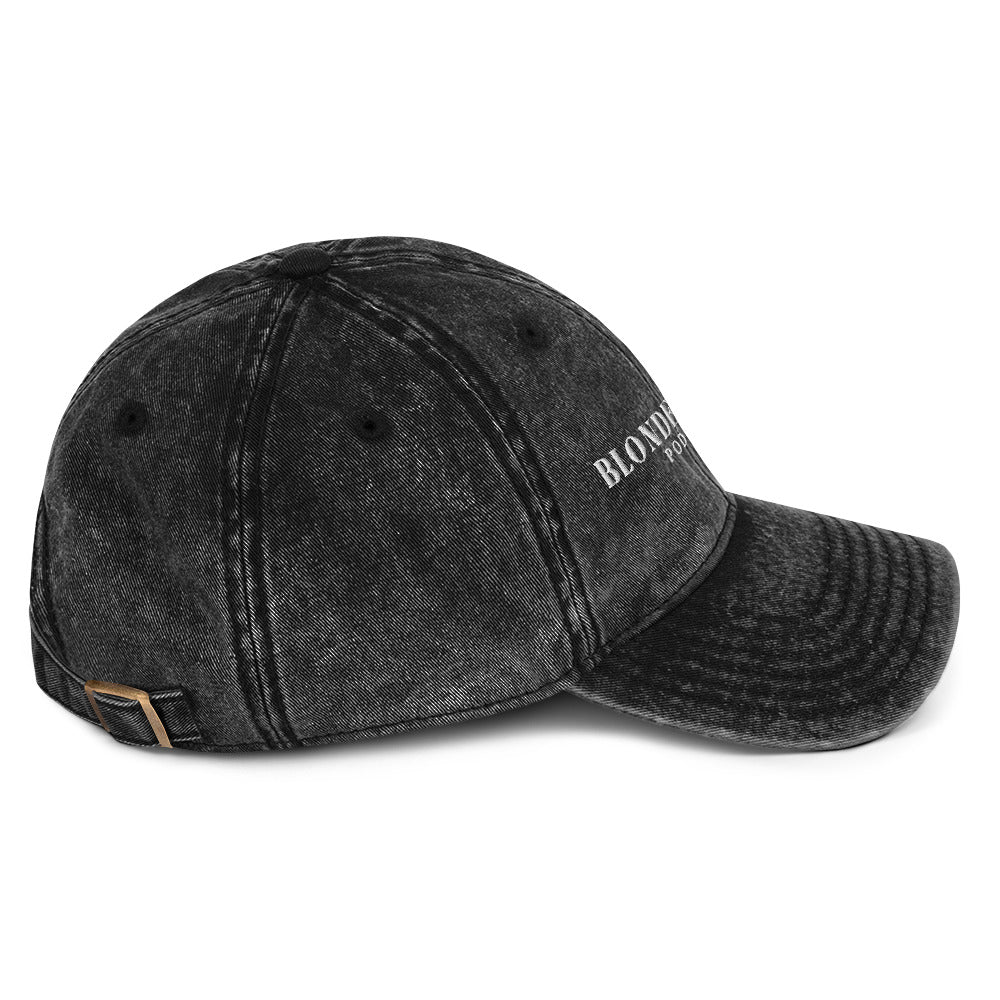 Blonde Roots Vintage Hat