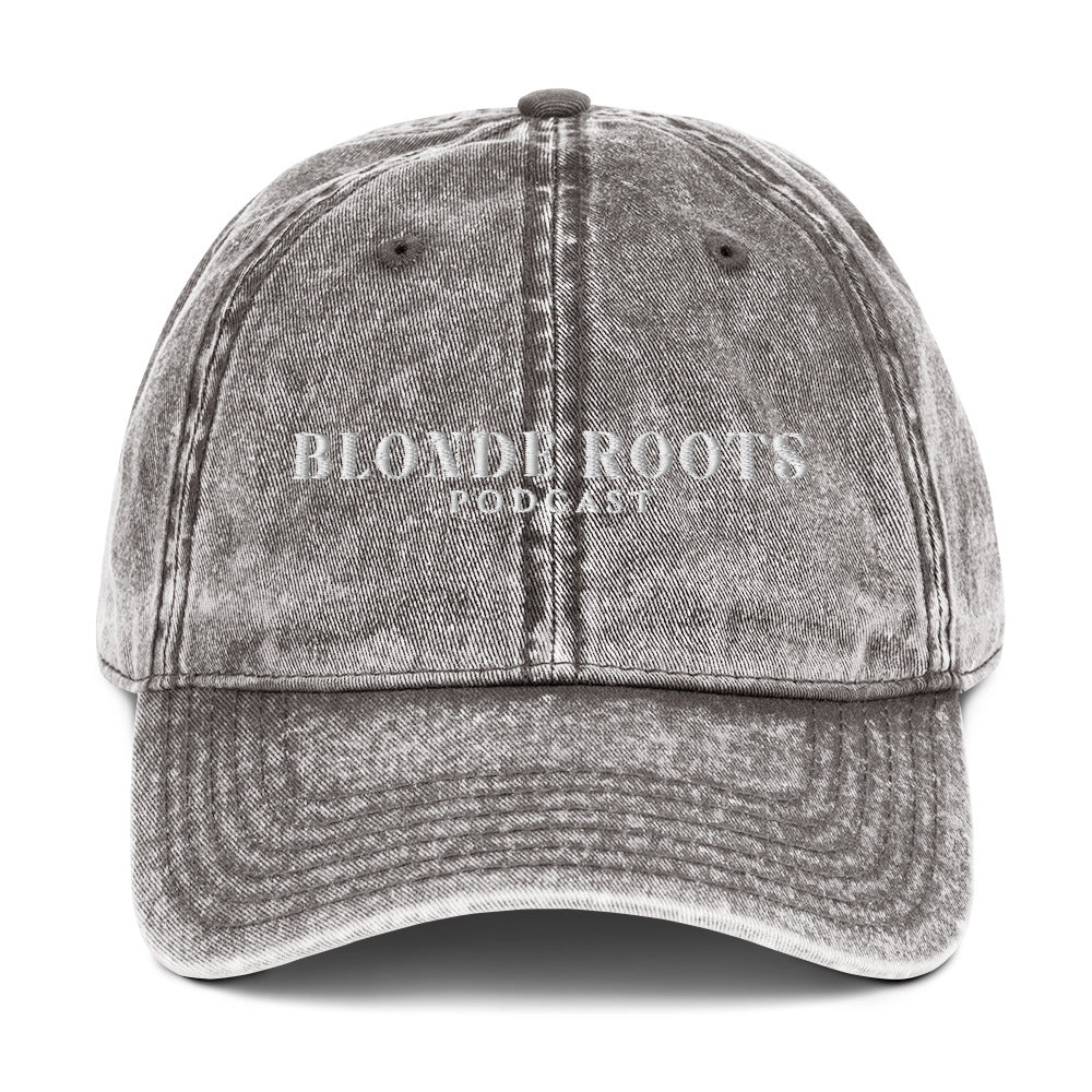 Blonde Roots Vintage Hat