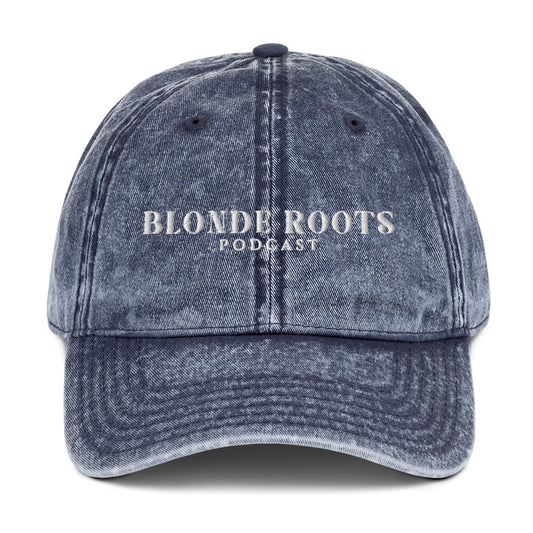 Blonde Roots Vintage Hat